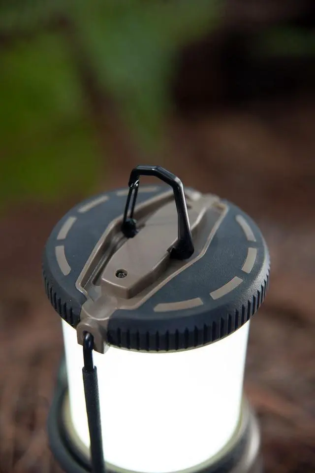 Alt view image 6 of 7 - 44931 Siege 540-Lumen Compact LED Camping Lantern with 360° Lighting for Power Outages, Hurricanes, and Emergencies, Coyote