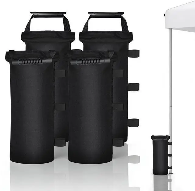 Main image of Canopy Weights Sand Bags for Weight Windproof Pop up Canopy Tent -No Handle(No Sand)-4 Pack-112LBS