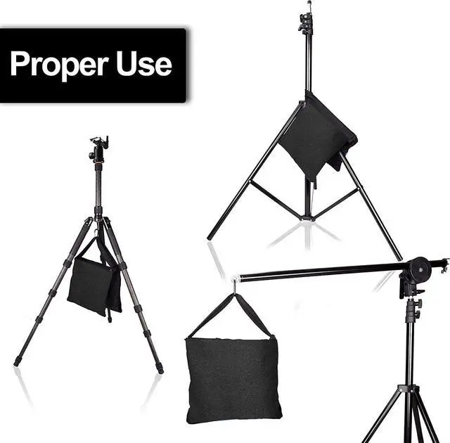 Alt view image 2 of 7 - 4 Pack Sand Bags for Weight, Heavy Duty Sandbags for Light Stand Tripod, Photography Equipment, Canopy Weights, Pop Up Tent, Umbrella Base, Backdrop Stand, Camping, Fishing Chair, Sports