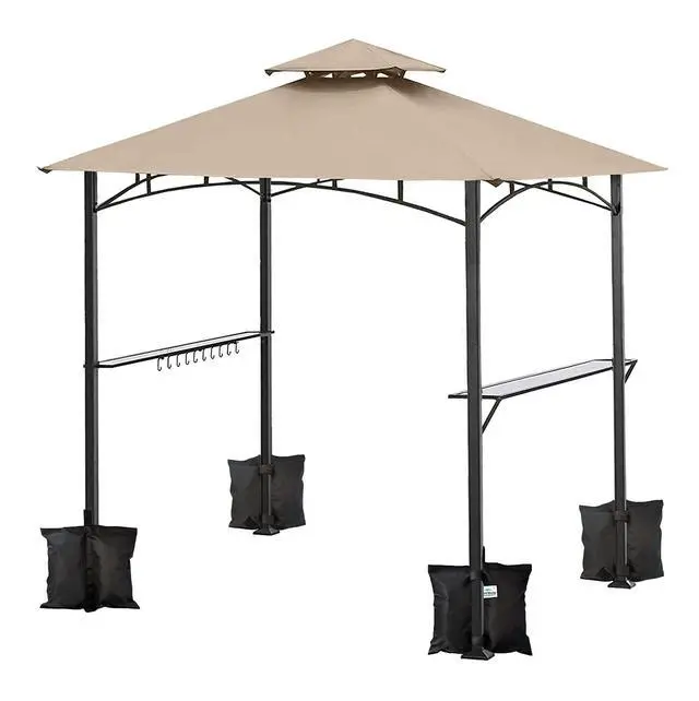 Alt view image 5 of 7 - Sand Bags for Canopy Tent, Heavy Duty Weights Sandbags, 4pcs-Pack (Black)