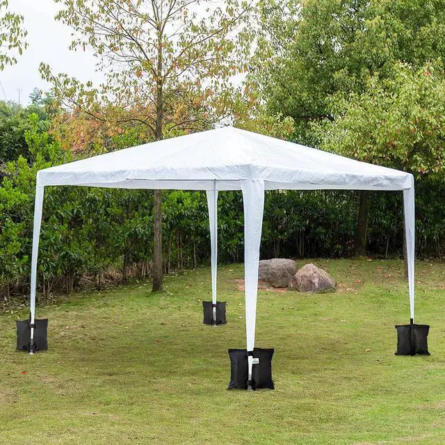 Alt view image 7 of 7 - Sand Bags for Canopy Tent, Heavy Duty Weights Sandbags, 4pcs-Pack (Black)
