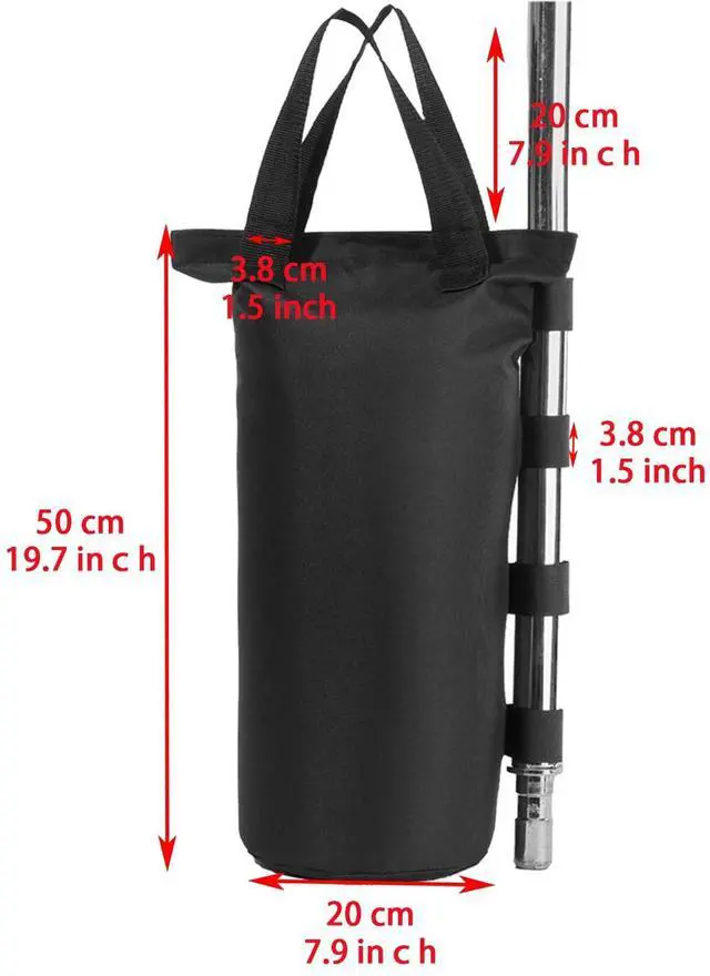 Alt view image 2 of 7 - Industrial Grade Weight Bags for Pop up Canopy Tent Sand Bags for Instant Outdoor Sun Shelter Canopy Legs