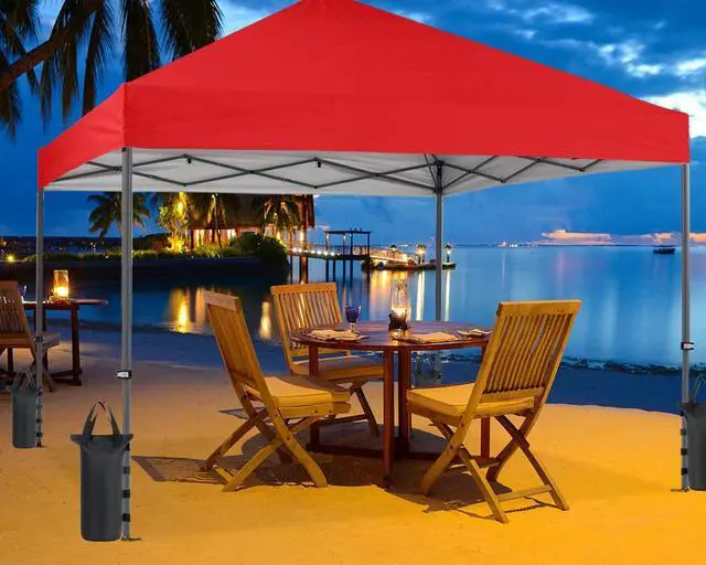 Alt view image 6 of 7 - Industrial Grade Weight Bags for Pop up Canopy Tent Sand Bags for Instant Outdoor Sun Shelter Canopy Legs