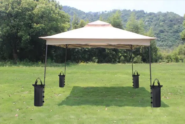 Alt view image 7 of 7 - Industrial Grade Weight Bags for Pop up Canopy Tent Sand Bags for Instant Outdoor Sun Shelter Canopy Legs