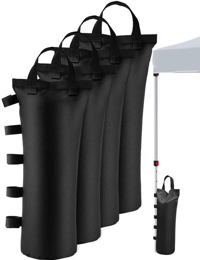 Main image of 120LBS Extra Large Heavy Duty Canopy Weights Sand Bags for Ez Pop Up Canopy Tent Gazebo Outdoor Instant Sun Shelter Patio Umbrella, Upgraded 5 Full-Sized Magic Stick and 2 Nylon Handles, 4Pack