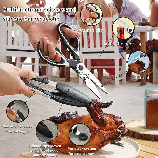 Alt view image 4 of 7 - Camping Essentials, Camping Cooking Utensils Set, Camping Accessories Gear Must Haves, Come with Camping Silverware Sets, Plates and Cups, Great for Outdoor Stove, Picnic, BBQ