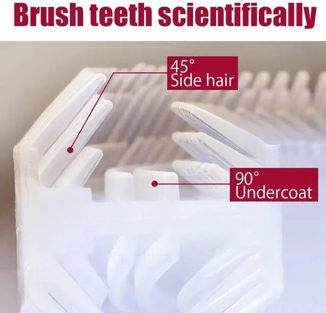 Alt view image 2 of 6 - Automatic Electric Toothbrush Portable Washable Soft Bristles 30s Automatic Timer Wireless Charging Dual-Use for Travel & Home