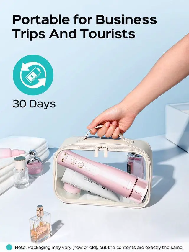 Alt view image 6 of 7 - E40 Portable Water Flosser for Teeth: ADA Accepted, 10 Pressure Settings Professional Water Dental Pick for Orthodontic, Braces & Sensitive Gums - Cordless for Travel Use, for Teens, BPA-Free