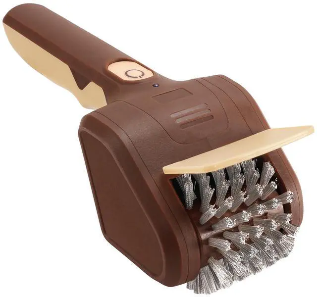 Main image of Electric Grill Brush for Outdoor Grill, Cordless Electric BBQ Grill Cleaner, Rechargeable Grill Cleaning Stainless Steel Brush, Grill Scraper, BBQ Accessories Brown