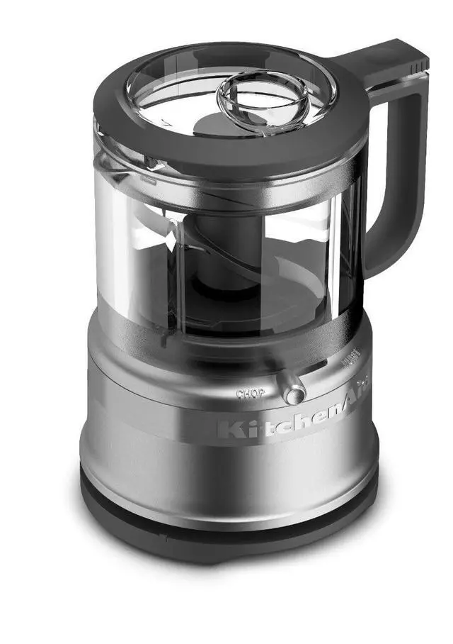 Alt view image 2 of 4 - 3.5 Cup Food Chopper KFC3516CU, Contour Silver
