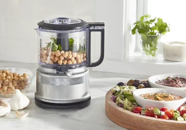 Alt view image 4 of 4 - 3.5 Cup Food Chopper KFC3516CU, Contour Silver