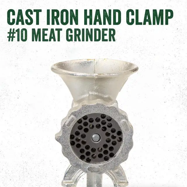 Alt view image 2 of 7 - Products #10 Cast Iron Clamp-On Hand Grinder, Cast Iron with Tin Plating