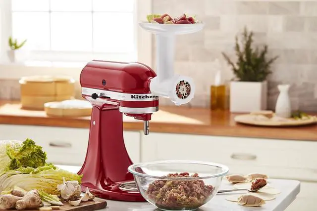 Alt view image 5 of 6 - Stand Mixer Attachment, KSMFGA Food Grinder