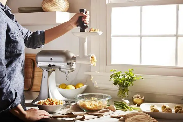 Alt view image 6 of 6 - Stand Mixer Attachment, KSMFGA Food Grinder