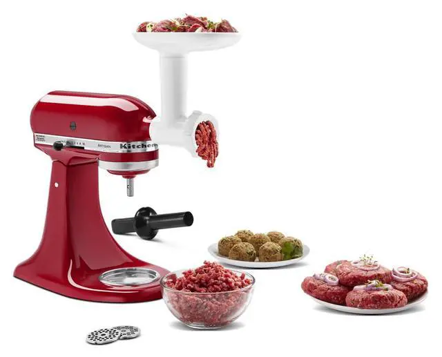 Alt view image 4 of 6 - Stand Mixer Attachment, KSMFGA Food Grinder