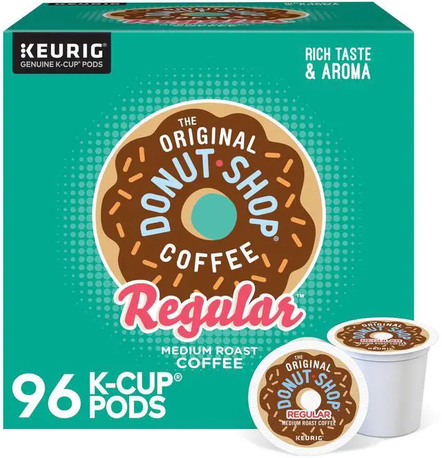 Main image of Regular, Single-Serve Keurig K-Cup Pods, Medium Roast Coffee Pods, 96 Count