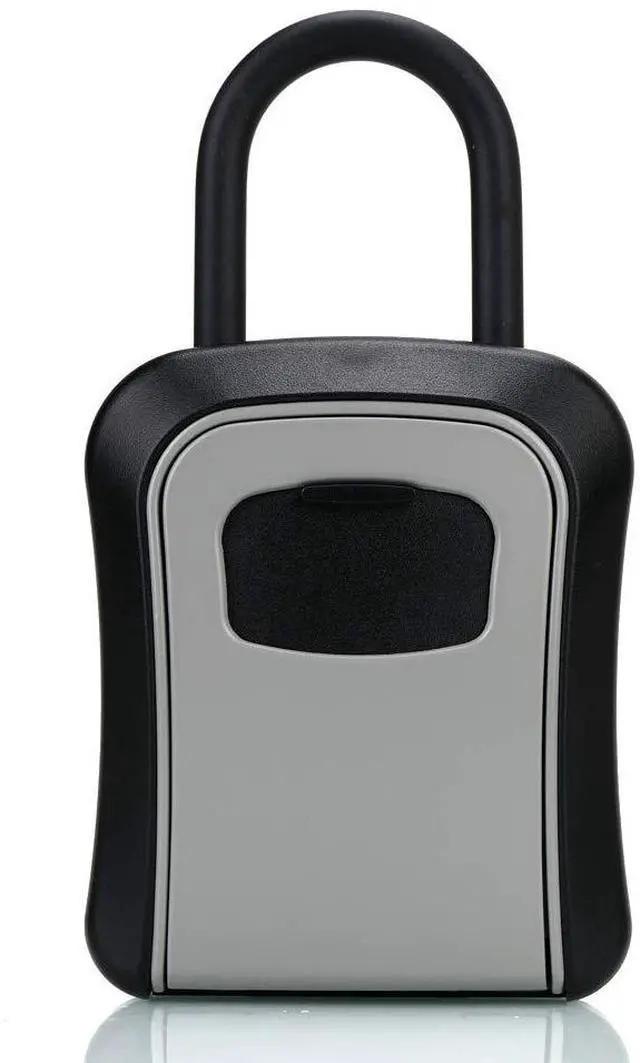 Alt view image 7 of 7 - Key Lock Box, Combination Lock box with Code for House Key Storage, Combo Door Locker (G7black-1pack)