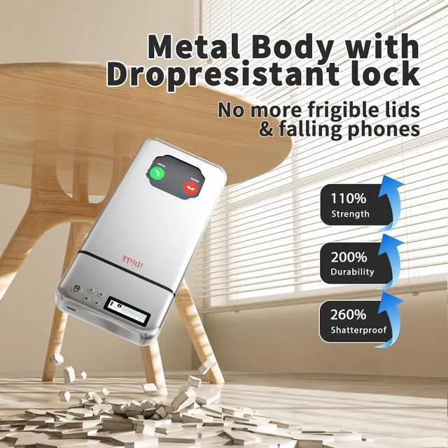 Alt view image 5 of 7 - Timed lock Box, Portable Timer phone lock box for Kids & Adults,Built better habits Anti-Phone Addiction Self-Discipline Phone Jail,Metallic Silver