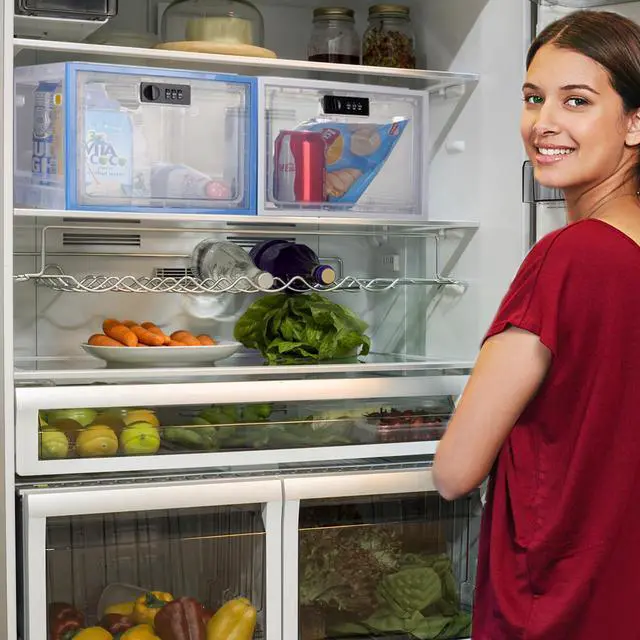 Alt view image 2 of 7 - Large Lockbox Medicine Lock Box - Refrigerator Lockable Boxes for Food Storage - Childproof First AID Locking Cabinet Pill Case Medical Organizer Bin - Mobile Tablet Locker Cell Phone Jail