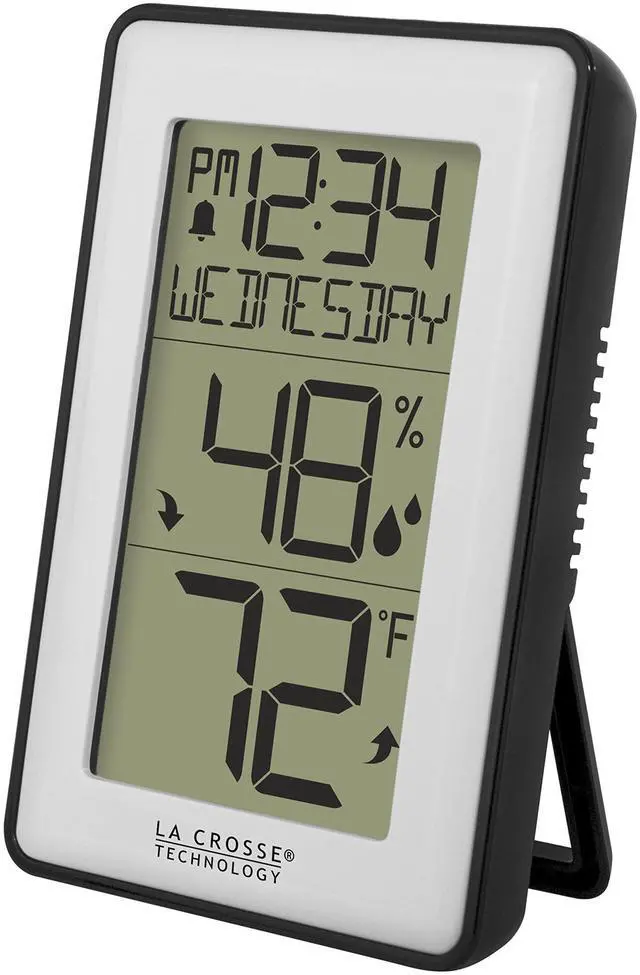 Alt view image 2 of 6 - 308-1911 Indoor Temperature Station with Humidity Alerts