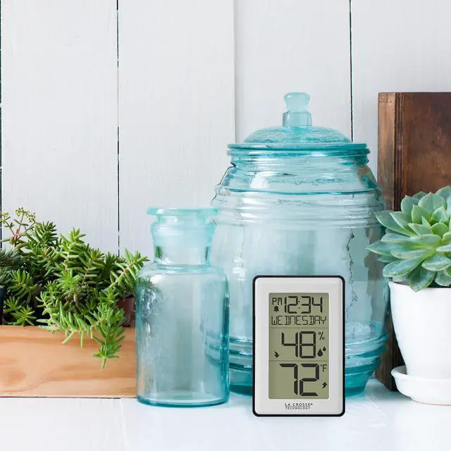 Alt view image 3 of 6 - 308-1911 Indoor Temperature Station with Humidity Alerts