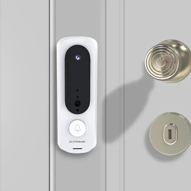 Alt view image 3 of 5 - Smart Snapshot Battery Doorbell, 2.4GHZ Wi-Fi Doorbell with Instant Notifications, Remote Access, Motion Detection, Rechargeable, No Hub Required, App Compatible with Android & iPhone