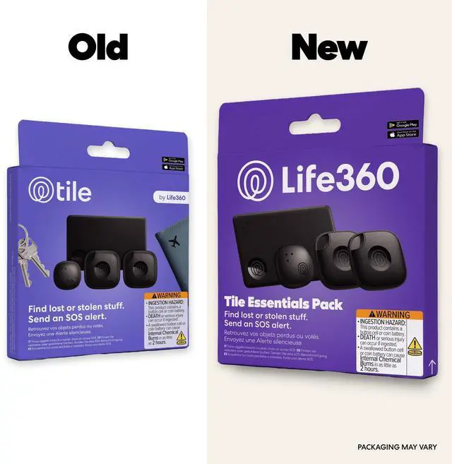 Alt view image 2 of 7 - Tile Essentials - Bluetooth Trackers & Item Locators for Keys, Wallets, Remotes & More; Easily Find All Your Things. Both iOS and Android Compatible. 4-Pack (Mates/Slim/Sticker)