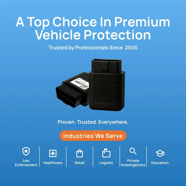 Alt view image 4 of 7 - TrackPort OBD II GPS Tracker for Vehicnles, Plug in Subscription Required, GPS Tracker, OBD Plug & Play Real Time Tracking, Geofencing, Speed Alerts, Car Tracker, 8ft Accuracy