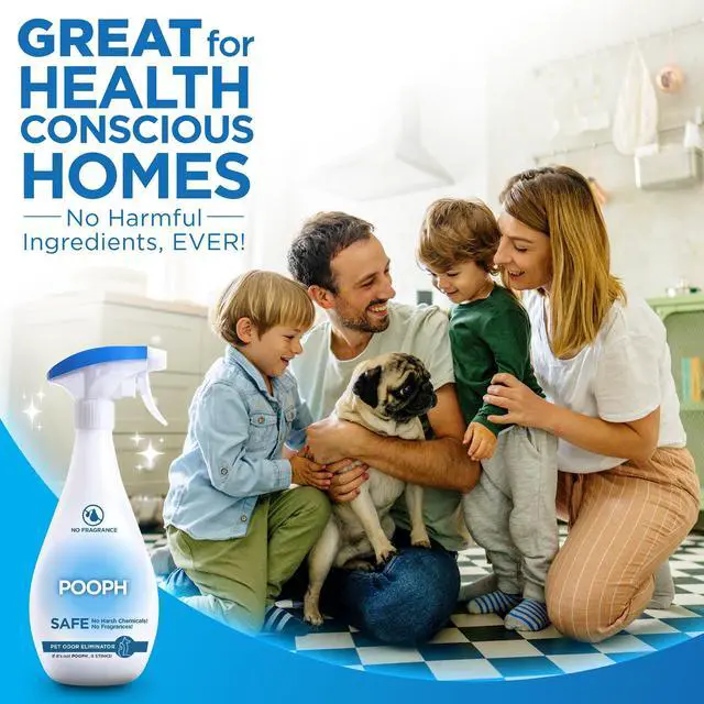 Alt view image 4 of 7 - Pet Odor Eliminator, 32oz - Eliminates Odors at the Molecular Level, Dogs, Cats, Freshener, Eliminator, Urine, Poop, Pee, Deodorizer, Natures, Puppy, Fresh, Clean, Furniture, Potty
