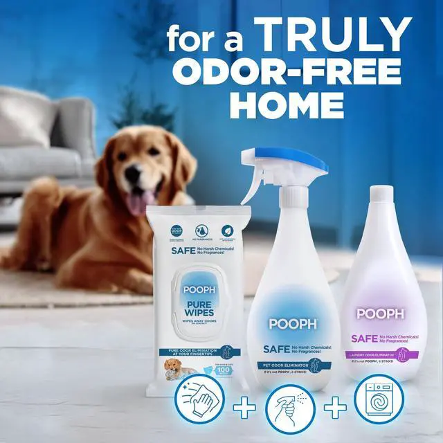 Alt view image 7 of 7 - Pet Odor Eliminator, 32oz - Eliminates Odors at the Molecular Level, Dogs, Cats, Freshener, Eliminator, Urine, Poop, Pee, Deodorizer, Natures, Puppy, Fresh, Clean, Furniture, Potty