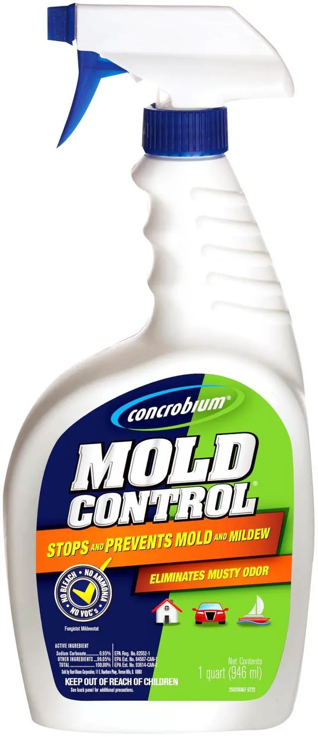Main image of Mold Control, 32 oz Spray Eliminates & Prevents Mold EPA-Registered, Bleach-Free, Odorless, VOC-Free