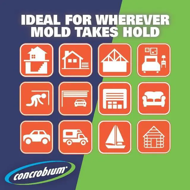 Alt view image 3 of 7 - Mold Control, 32 oz Spray Eliminates & Prevents Mold EPA-Registered, Bleach-Free, Odorless, VOC-Free