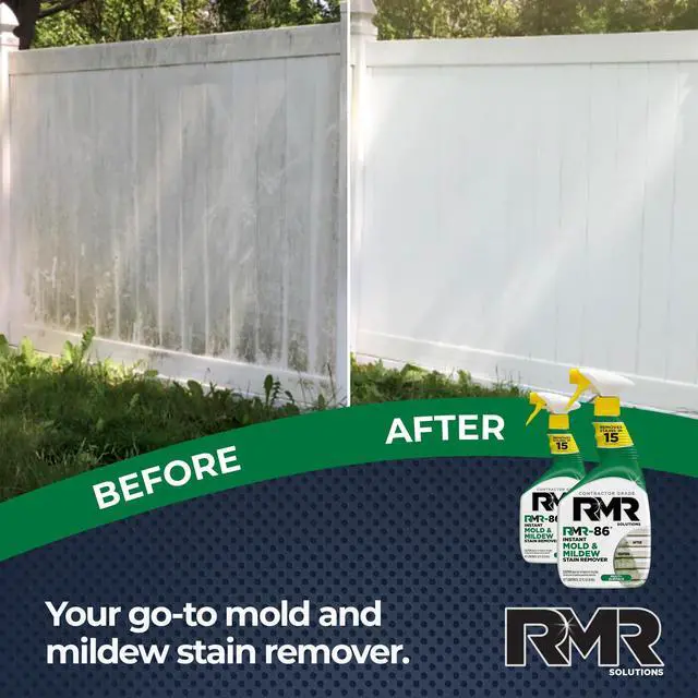 Alt view image 2 of 7 - 86 Instant Mold and Mildew Stain Remover Spray - Scrub Free Formula, 2 Pack - 32 oz