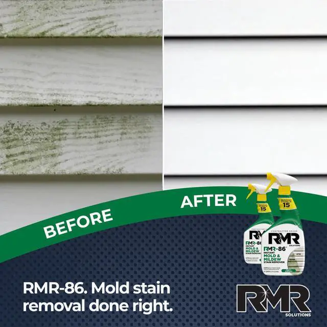 Alt view image 4 of 7 - 86 Instant Mold and Mildew Stain Remover Spray - Scrub Free Formula, 2 Pack - 32 oz