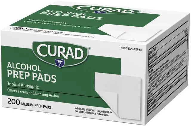 Alt view image 2 of 6 - Alcohol Disinfectant Prep Pads, 2-ply, Medium Size, 200 Count