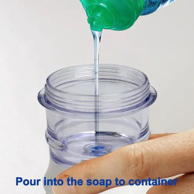 Alt view image 6 of 7 - Dish Scrubber with Soap Dispenser, Soap Dispensing Sponge