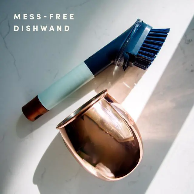 Alt view image 3 of 7 - Limited Edition Mess-Free Dishwand, Sleek and Stylish Dish Brush with Soap Dispenser Handle