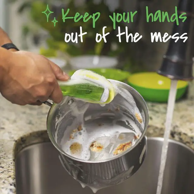 Alt view image 6 of 7 - Heavy Duty Dishwand Refills, Fits All Scotch-Brite Dishwands, 10 Refills
