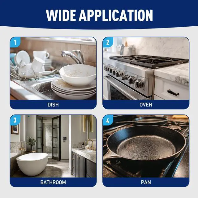 Alt view image 6 of 7 - Scrub Dots Dishwand Refills for Scotch-Brite Dishwand, Non Scratch Scrubber Replacement Sponge Head, Heavy Duty Dish Wand Brush Refill, Dish Soap Washing Pads for Nonstick Glass, Tubs, Sink Cleaning