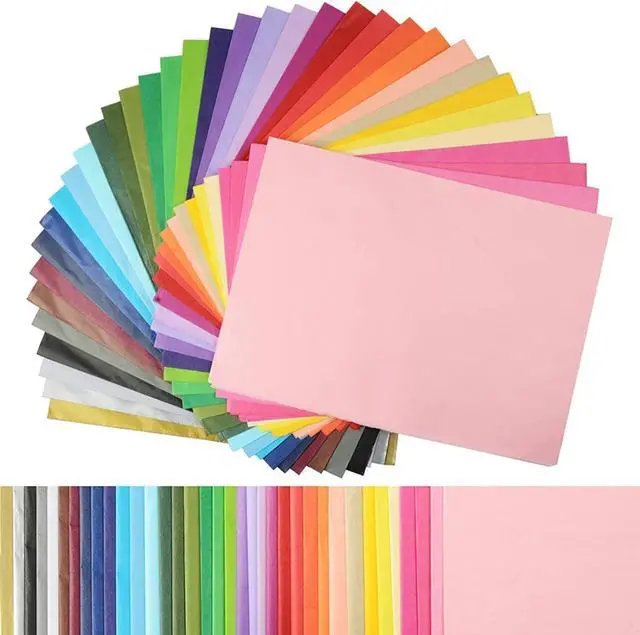 Main image of 360 Sheets Tissue Paper for Gift Bags, 11.5" x 8" 36 Colors Acid Free Tissue Paper Bulk for Crafts, Small Gift Wrapping, Decorative, Art Rainbow for Floral Birthday Party Festival