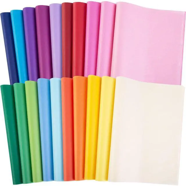 Main image of 330 Sheets Tissue Paper Bulk, 14x10 Inch Colored Wrapping Tissue Paper for Gift Bags DIY Crafts Birthday Wedding Holidays Decor 20 Colors
