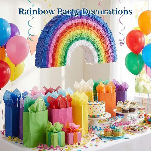 Alt view image 3 of 7 - 330 Sheets Tissue Paper Bulk, 14x10 Inch Colored Wrapping Tissue Paper for Gift Bags DIY Crafts Birthday Wedding Holidays Decor 20 Colors