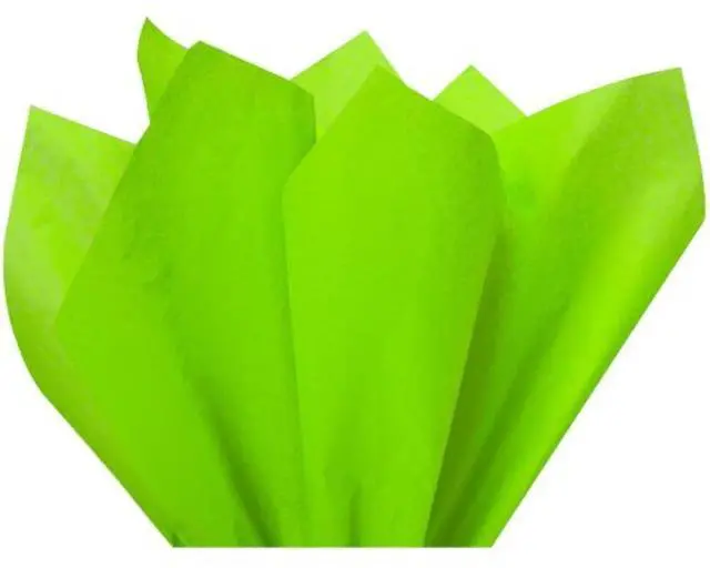 Main image of Gift Wrap Tissue Paper|15"x20"|100 Count (Lime Green, 100 Sheets)