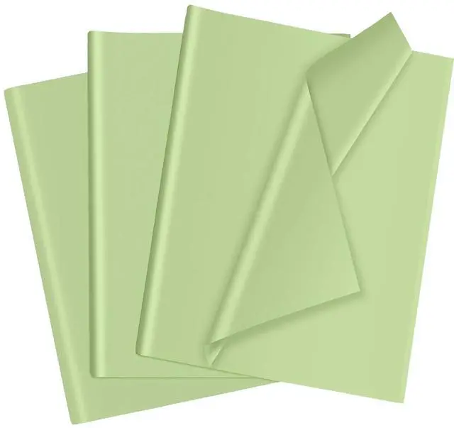 Main image of 30 Sheets Sage Green Tissue Paper for Gift Bags, Wrapping Tissue Paper Bulk Packaging Paper, 14 x 20 Inch Gift Wrap for Birthday Wedding Graduation DIY Crafts Holiday Flowers