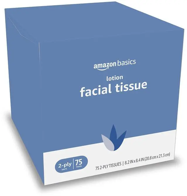 Main image of 2-Ply Ultra Facial Tissue with Lotion, 75 Count