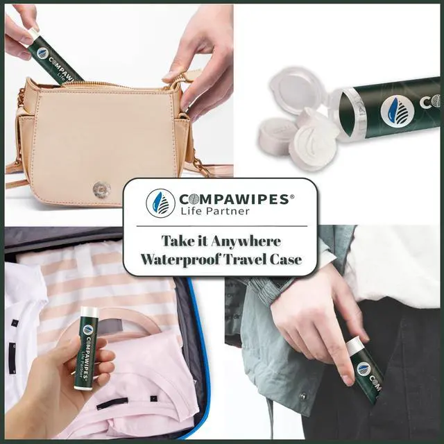 Alt view image 7 of 7 - 100 PCS Compressed Towel Tablets - Travel Disposable Towels, Compressed Hiking Toilet Paper, Wilderness Wipes, Compact Toilet Paper, Disposable Compressed Face Towel for Camping, Backpacking & Beauty