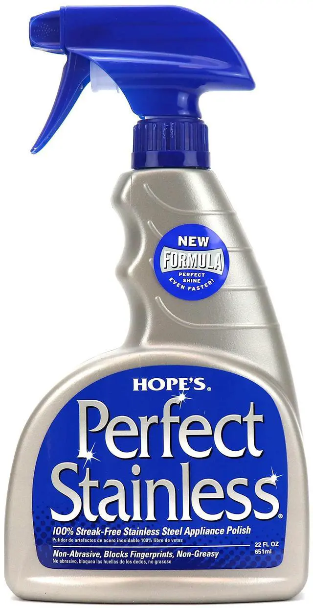 Main image of Perfect Stainless Steel Cleaner and Polish, 22-Ounce, Streak-Free Self-Polishing Formula, Blocks Fingerprints, 1 Pack