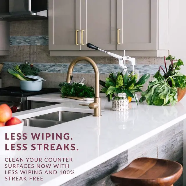 Alt view image 4 of 6 - Perfect Countertop Cleaner and Polish 22-Ounce, Streak-Free Multi-Surface Cleaning Spray, Safe on Stone, Laminate, CORIAN, Granite, Quartz, Marble, Pack of 1