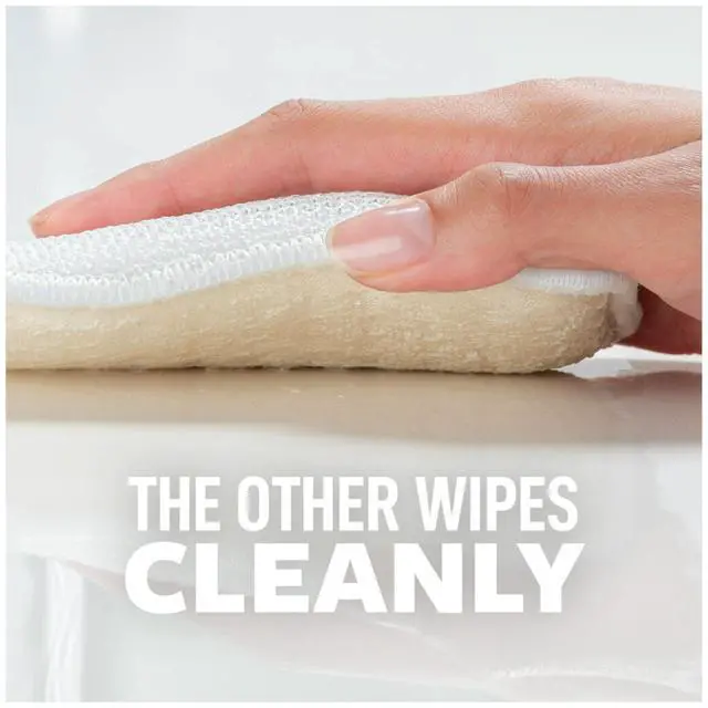 Alt view image 5 of 7 - Greener Clean Dual Action Scrub & Wipe, 2 Flexible Dish Cloths for Washing Dishes and Kitchen, Safe on Nonstick Pots and Pans, Glassware, China, Tubs & Tile