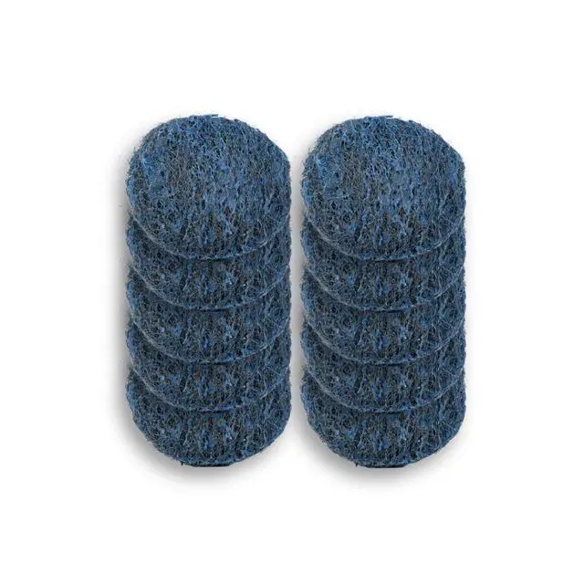 Alt view image 3 of 4 - Steel Wool Soap Pads, Reusable, Cuts Grease and Removes Rust, 10 Count, Pack of 1
